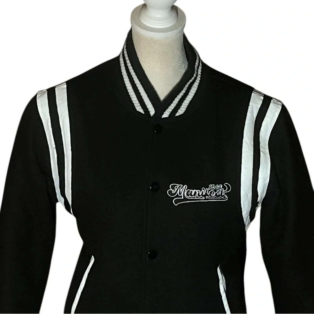 manifest wool bomber retro